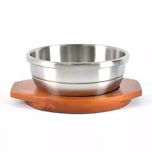 인덕션 FB12MO20 겸용 스텐 뚝배기 설렁탕뚝배기 8호 목판포함