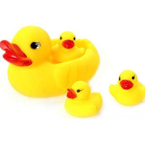 삑삑이 오리가족 소형 (물놀이 목욕놀이 오리인형 아기오리 미니오리 말랑말랑 아기장난감)