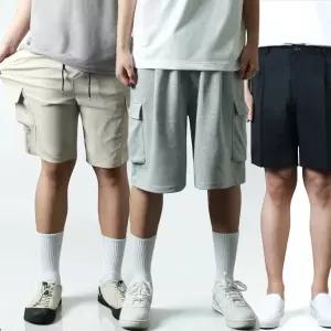 남자 반바지 버뮤다팬츠 냉장고 냉감 쿨링팬츠 트레이닝 5부 6부 7부 린넨 마 스판 면 슬랙스 카고 밴딩 빅사이즈 남성 흰 검정 베이지 회색