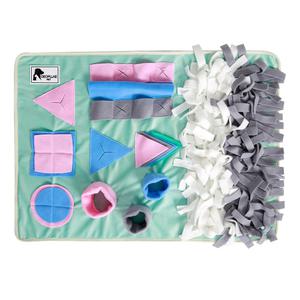 더플래 분리불안 해소 강아지 미씽유 노즈워크 담요 장난감 매트