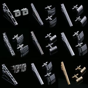 넥타이핀 커프스 세트 정장 와이셔츠 커프스 링크