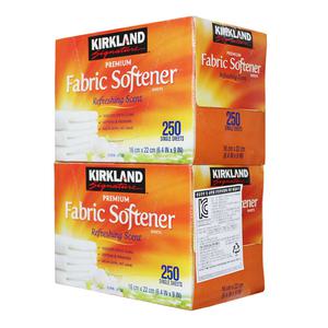 [CO(생활용품(세제류))]KIRKLAND SIGNATURE 종이형 섬유유연제 250매 x 2 코스트코