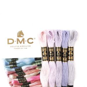 DMC 퓨어파스텔 5색상/ DMC자수실25번면사/ 프랑스자수실세트