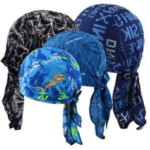 국산 전사 쿨두건 에어로쿨 냉감 기능성 남자 여름용 스포츠 자전거 등산 바이크 속모자 작업 머리두건