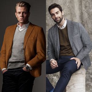 베네스트 멜턴모즈 모직정장자켓 남자겨울슈트 콤비