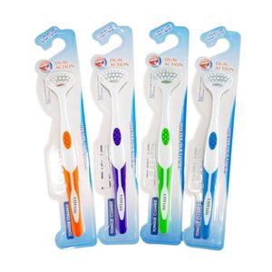 듀얼 혀크리너 색상랜덤 4개 // 듀얼액션 브러쉬