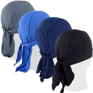 스트라이프 냉감 쿨두건 여름용 스포츠 자전거 라이딩 등산 오토바이 바이크 이마 땀방지 머리두건 모자