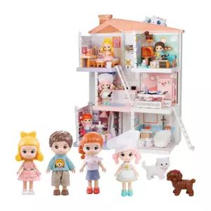 [젠토이] 마이리틀빌라 와 친구들의 방 / 인형의 집 침실 주방 드레스룸 애완 동물 외