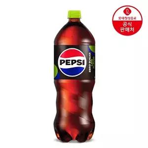 [롯데칠성음료]롯데칠성 펩시콜라 제로슈거 라임향 1.5L x 12개