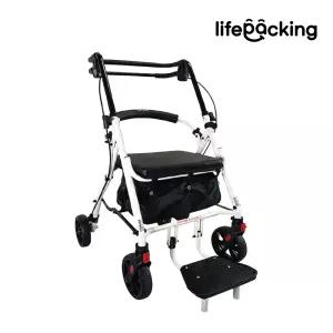 노인 보행보조기 어르신 보행기 할머니 유모차 실버카 어른 성인용 노인용 롤레이터 라온아띠 N플러스