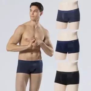 GUME 모달 숏 남성드로즈 3종 세트(네이비+블랙+차콜)