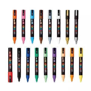 선명한 발색 유니 포스카 마카 PC-5M (1자루)