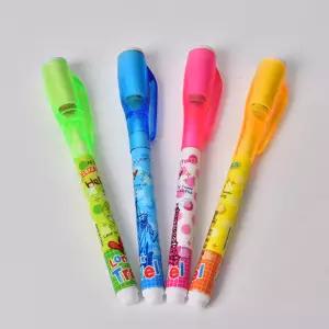 비밀펜 시크릿펜 라이트 펜 지워지는 비밀 편지 선물용 신기한 볼펜 귀여운 특이한 펜