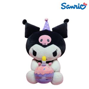 산리오 캐릭터 쿠로미 케익 인형 25cm 동물 애착 인형