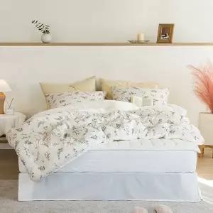 [파르페]by알레르망  루이스 60수 면모달 극세사 차렵이불패드세트 Q