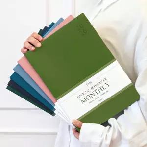 2026 인디고 오피셜 빅 먼슬리 스케줄러(날짜형 A4 월간)/레이저각인