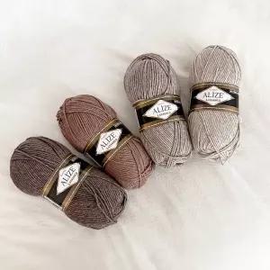 [울클럽]ALIZE 알리제 라나골드 클래식 100g 겨울실 울혼방 목도리 의류 뜨개실