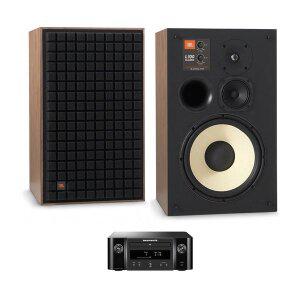 마란츠 M-CR612 + JBL L100 Classic 분리형 하이파이 오디오 세트
