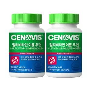 세노비스 여성을 위한 멀티비타민미네랄, 60캡슐, 60일분, 2개