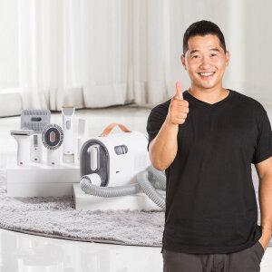 펫니즈 6in1 애견 강아지 펫브러쉬 드라이기 스마트 펫케어 세트 PNZ-PC850W 개통령 강형욱 추천