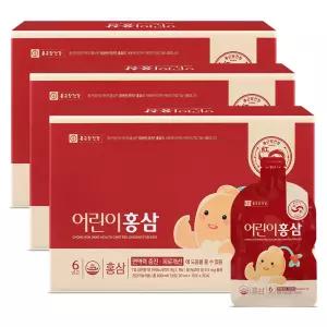 종근당건강 어린이홍삼 20ml x 30포 3박스 간편섭취 선물 H