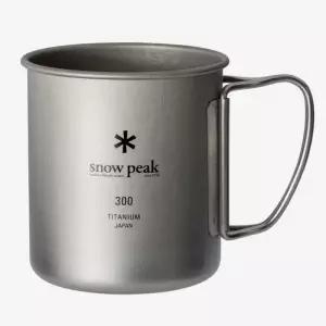KM 스노우피크 티타늄 싱글 머그 캠핑컵 300ml  SP-MG-142