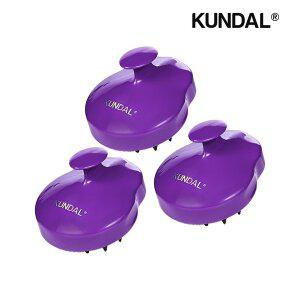 [쿤달]스칼프 마사지 샴푸 브러쉬 x3개