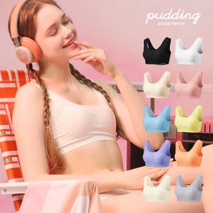 푸딩언더웨어 주니어 키즈 속옷 모음전 아동 학생 심리스 브라 팬티 위생