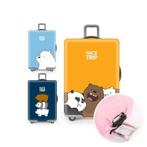 캐리어커버 여행 가방보호 스판 덮개 캐릭터 케이스
