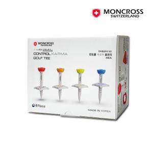 카르마 컨트롤 에이밍 높이조절 골프티 4P 선물세트 티꽂이 드라이버티 볼마커