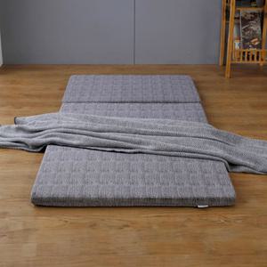 국산 2인용 바닥매트리스 3단접이식토퍼 더블 1.2X2m 군용매트리스 두께5cm