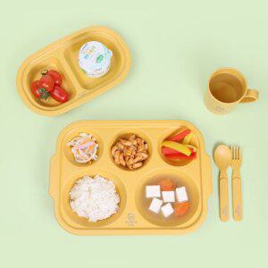 5구 어린이식판 옥수수전분 어린이집식판 아기식판