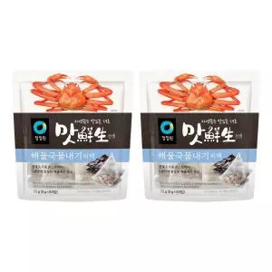 [소비기한 임박] 청정원 맛선생 해물 국물내기 티백, 72g, 2개