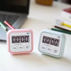 라인컬러 타이머 디지털 쿠킹 주방 자석 스톱워치