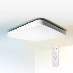 국산 삼색 리모컨 LED 방등 전등 조명 LED등 조명 거실등 교체 50W 75W
