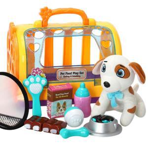 어린이 유아 펫 강아지키우기 가방 젖병 사료 캐리어백 4살여아선물 어부바인형