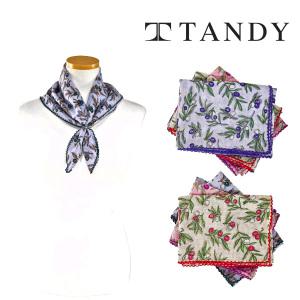 [탠디] TANDY 올리브 쁘띠 손수건 스카프