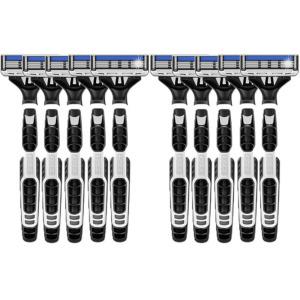 도루코 페이스4 일회용 면도기 10개 (5입 폴리백 포장 2개)휴대용