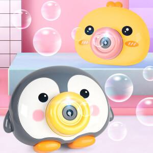카메라 자동 버블건 펭귄 병아리 캐릭터 비눗방울 어린이집 어린이날 선물 멜로디 장난감