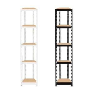 조립식 앵글 철제 틈새수납장 틈새선반 5단 200 x 400 x 1800