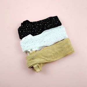 큐빅 망사 팬티 스타킹 반짝 파티 할로윈 클럽 보석 패션 그물 블랙 화이트 스킨 1P