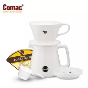 [코맥] 자기서버 드립세트400ml (DN10) [커피필터/커피드리퍼/커피서버/핸드드립세트/드립커피]