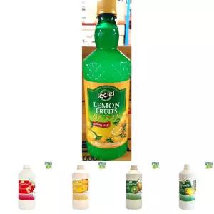 레몬후르츠(르씨엘 946ml)X4/스무디/농축액/과즙/음료/과일/원액/에이드/베이스/시럽/카페/액기스/엑기스