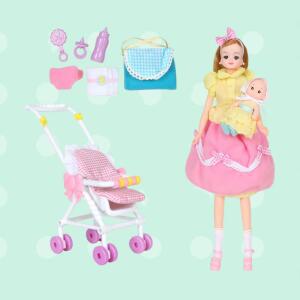 미미 엄마놀이 아기돌보기 나들이 유모차 키즈토이