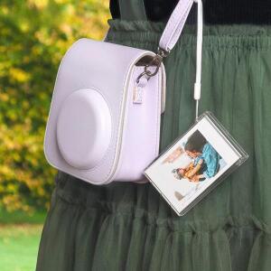 후지필름 필름 카메라 가방, 인스탁스 미니 11, 9, 8 카메라 케이스, PU 가죽 소프트 실리콘 커버 가방, 어