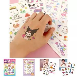 산리오 쥬얼 타투 스티커 /어린이집/유치원/돌봄교실/행사/이벤트/키즈/유아/패션/캐릭터/판박이/놀이