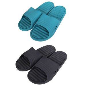 [제이큐]미끄럼방지 욕실화 화장실 논슬립 막힘 슬리퍼 1P X ( 2매입 )