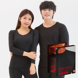 히트가드 히트텍 남여발열내의 남여내복 고탄력발열 상의 하의 세트