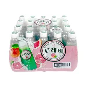 롯데칠성 트레비 자몽 300ml PET 20개 음료 탄산수 0Kcal