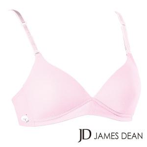 JHJBW013 제임스딘 면스판 여주니어 노와이어 몰드 AA컵 3단계 브라